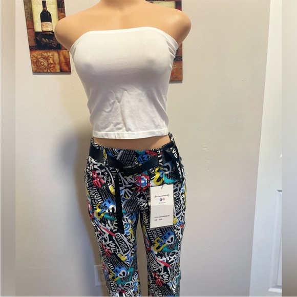 NWT Moa Moa white crop top size S/M - Picture 5 of 6